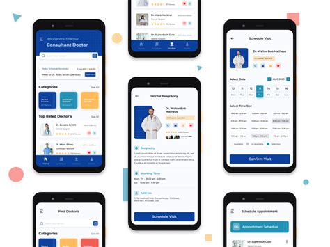 Doctor Appointment App Design Challenge Uplabs