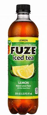Pictures of Fuze Iced Tea Nutrition