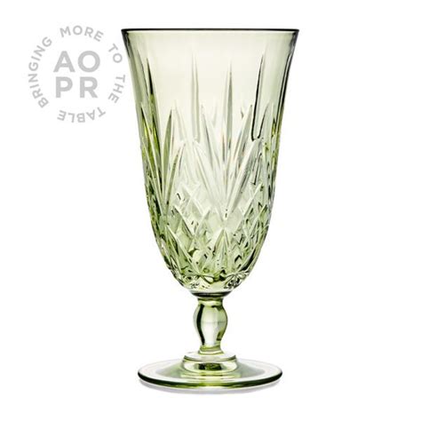 Melodia Moss Water Goblet All Occasions Party Rental