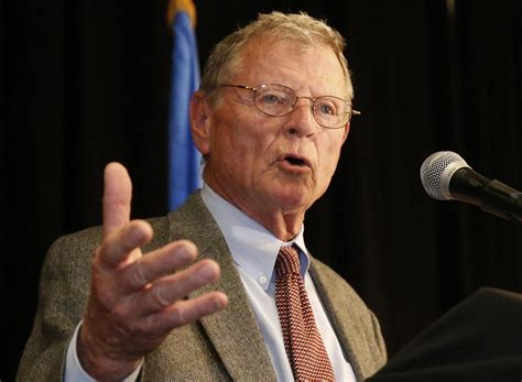 Sen Inhofe Denier Of Human Role In Climate Change Likely To Lead