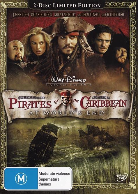 Гор вербински, джонни депп, орландо блум и др. Pirates Of The Caribbean: At World's End (2 Disc DVD, 2007 ...