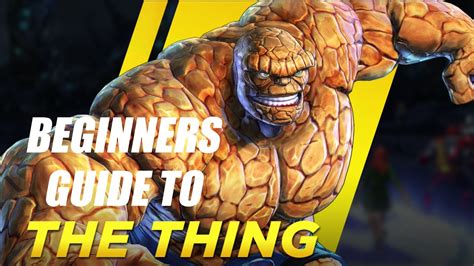 The Thing Beginners Guide Marvel Ultimate Alliance 3 Mua3 Youtube