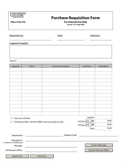 Printable Purchase Order Request Form Template Template Vercel App