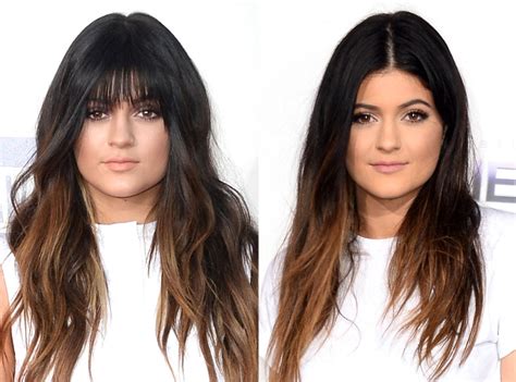 Kylie Jenner From Celebs With Bangs E News