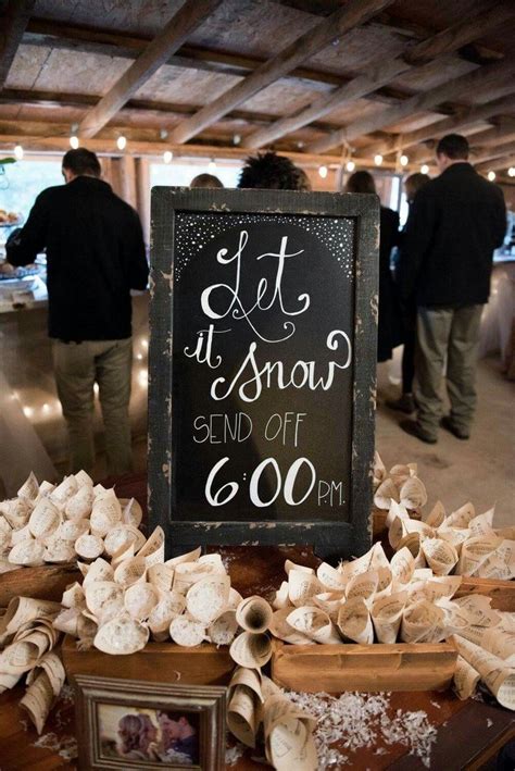 25 Creative Winter Wedding Ideas That Are Not Christmas