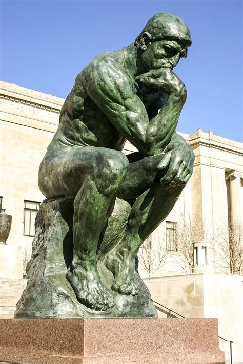 Rodins The Thinker 조각