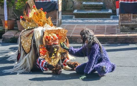 Barong Dance In Bali Indonesia Editorial Stock Photo Image Of Body