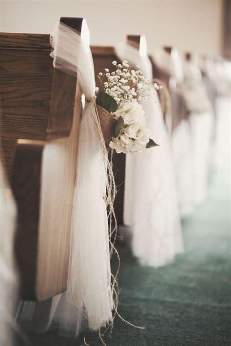 21 Stunning Church Wedding Aisle Decoration Ideas To Steal Weddinginclude