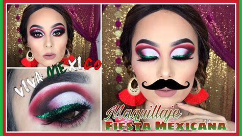 Maquillaje Fiestas Patrias Makeup Tricolor Maquillajemexicano Youtube