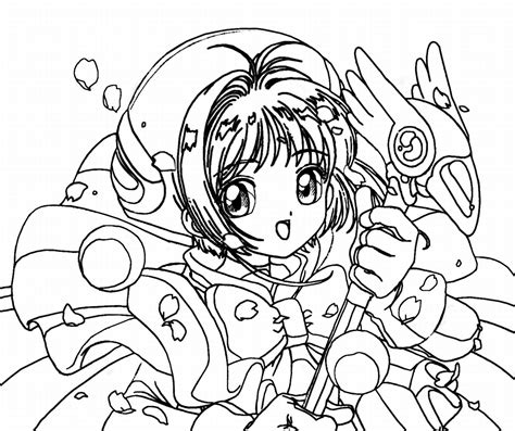 Anime Characters Coloring Pages At Free Printable