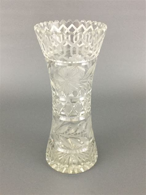 Antique American Brilliant Cut Crystal Vase 1890 S 1900 S Antique Price Guide Details Page