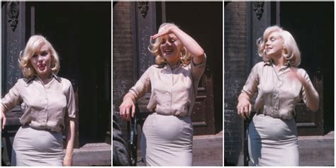 Never Before Seen Pictures That Show A Secret Pregnancy Of Movie Icon Marilyn Monroe In 1960
