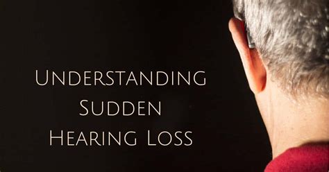 Sudden Sensorineural Hearing Loss Sshl Atlantic Ear Nose And Throat