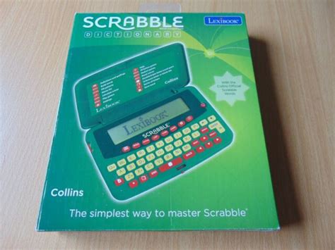 Scrabble Dictionary Electronic Franklin Scm319 Collins Official For