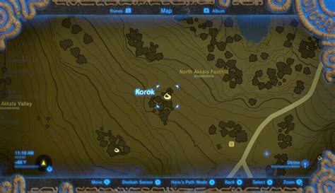 Akkala Korok Seed Locations Zelda Dungeon
