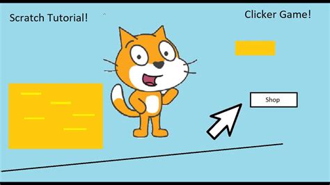 How To Make A Clicker Game In Scratch Part 2 Custom Sprites