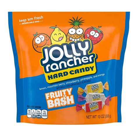 Jolly Rancher Fruity Bash Assorted Fruit Flavored Hard Candy