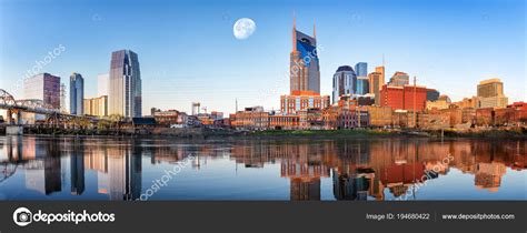 Pictures Cleveland Tn Nashville Skyline Morning — Stock Photo