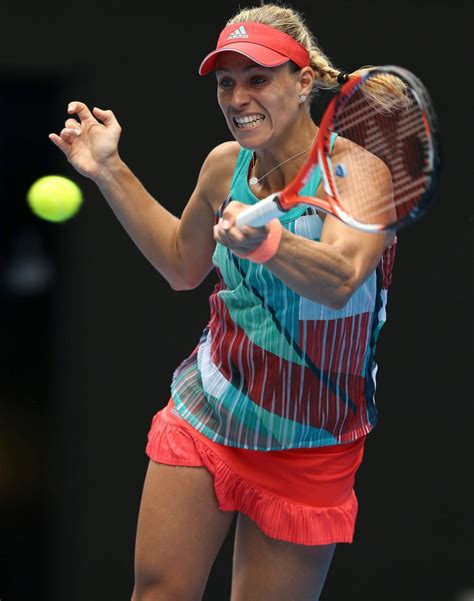 Clinical kerber powers into australian open second. Angelique Kerber - 2016 Australian Open in Melbourne ...