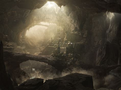 Cave City Fantasy Wallpapers And Images Wallpapers Pictures Photos