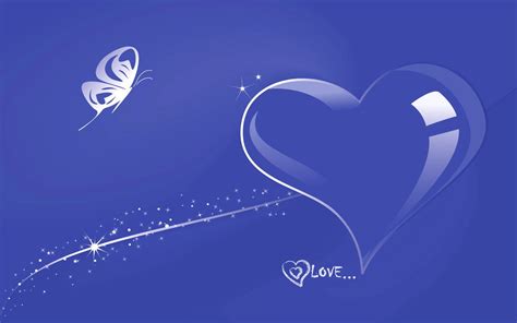 Blue Love Wallpapers Wallpaper Cave