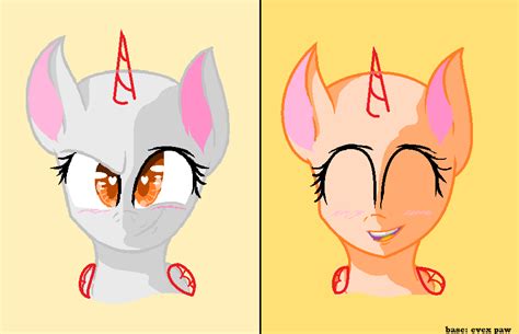 Base Mlp Two Pony By Evexpaw10cute On Deviantart