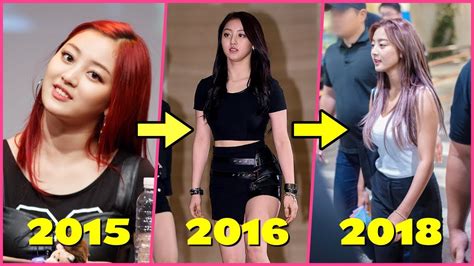 Twices Jihyo Body Transformation 2015 2018 Weight Loss Beforeafter