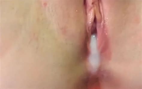Cum Dripping Out Of A Shaved Pussy Part 3 Creampie Porn At Thisvid Tube