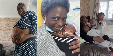 54 year old woman becomes mother to triplets after waiting for 21 years video cuzideas