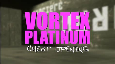Red Crucible Firestorm Beta Vortex Platinum Chest Opening Youtube