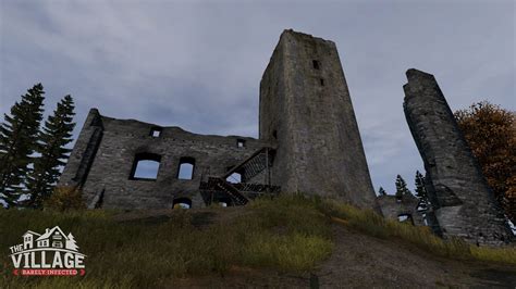 The Ancient Castle Barely Infected Also Home Of The Dayz Village
