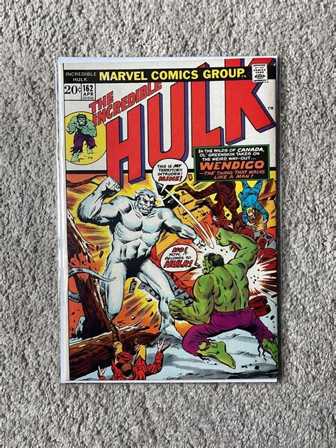 marvel comics hulk 162 wendigo nice mid grade plandetransformacion unirioja es