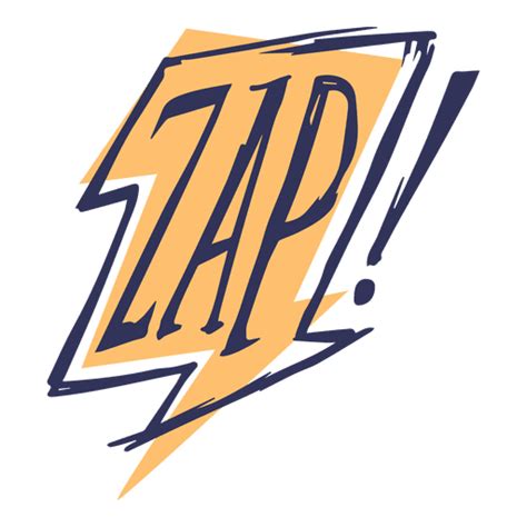 Comic Slang Words Zap Png And Svg Design For T Shirts