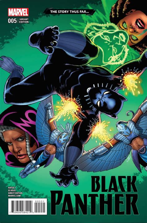 Black Panther 2016 5 Vfnm The Story Thus Far Variant Cover