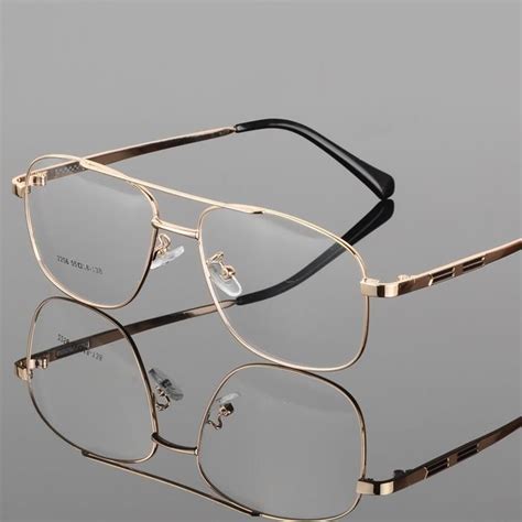 Bclear Classic Fashion Alloy Men Optical Frame High Quality Double