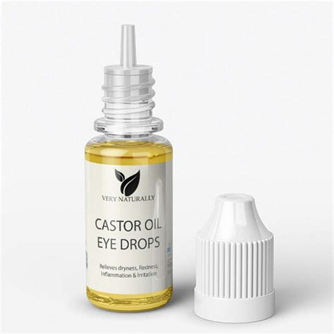 Castor Oil Eye Drops Organic Cold Pressed Non Gmo Hexane Free Aromatherapy