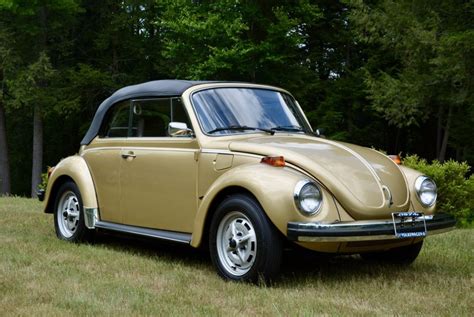 63 Mile 1974 Volkswagen Super Beetle Sun Bug Convertible For Sale On