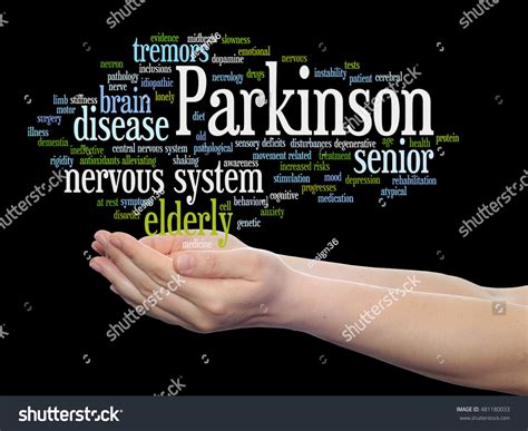 Powerpoint Template Parkinson Disease S Healthcare Nervous Lpiiphhkk