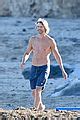 Eric Christian Olsen Goes Shirtless For Run On The Beach In Malibu Eric Christian Olsen