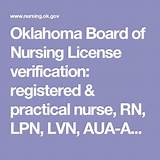 Registered Nurse License Verification