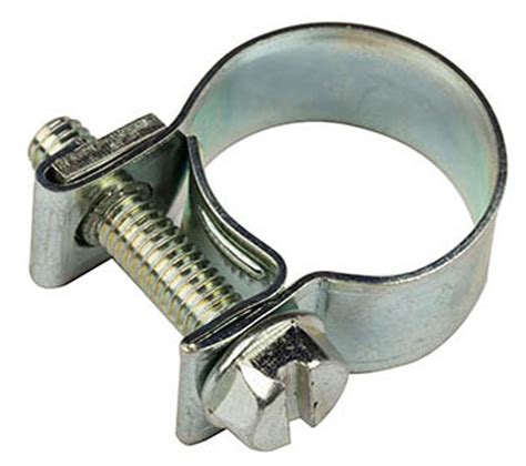 11 13m 304 Stainless Steel Fuel Air Water Linemini Hose Clamps Pack Of 10