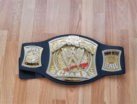 Jakks Wwe Wwf Monday Raw Youth Wrestling Cena Spinner Championship Belt