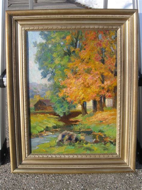 Vintage Painting Stratton 1890 A Peaceful By Epatrickgallery 29500