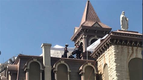 Police Save Naked Woman From Downtown Fort Worth Church Roof Fort