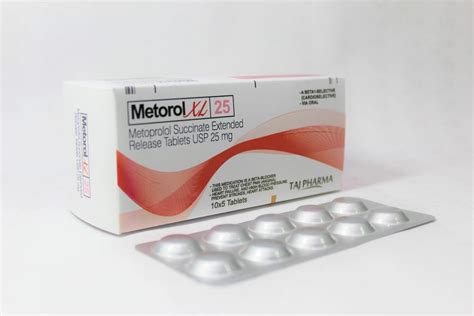 Metoprolol Succinate Extended Release Tablets 25mg Metorol Xl Manufacturers Suppliers In