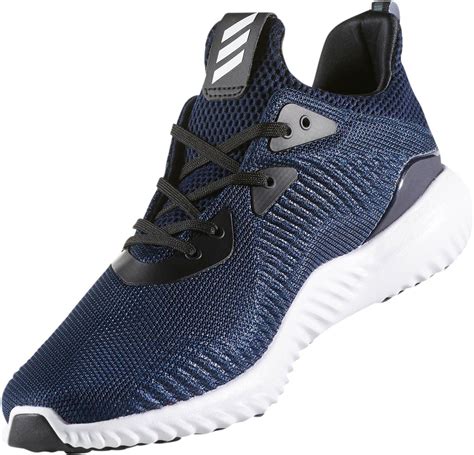 Adidas Rubber Alpha Bounce Running Shoes In Navy Blue For Men Lyst