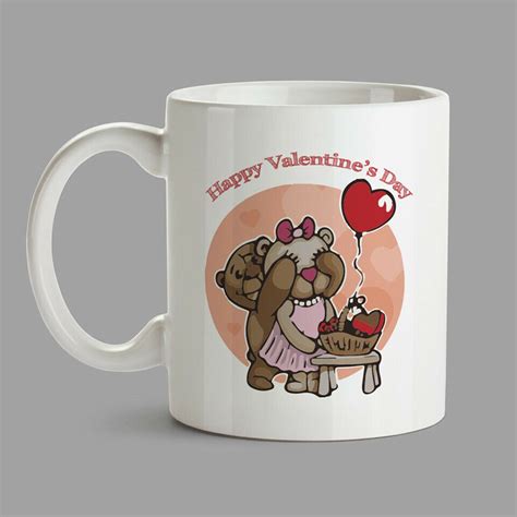 Happy Valentines Day Mug Funny White Coffee Mug 11oz Cadeau Etsy