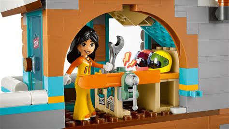 Lego Friends Holiday Ski Slope And Caf Imagine If