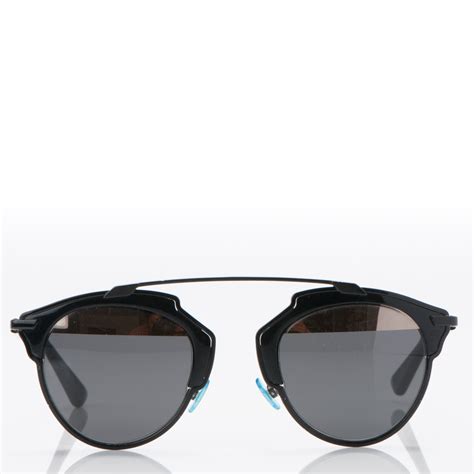 Christian Dior So Real Sunglasses Black 174179