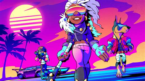 2048x1152 Synthwave Brawlhalla 2048x1152 Resolution Wallpaper Hd